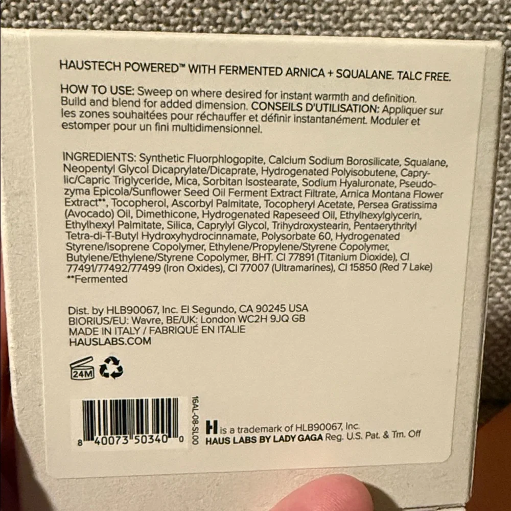 Haus Labs Power Sculpt Velvet Bronzer - Medium Level 8